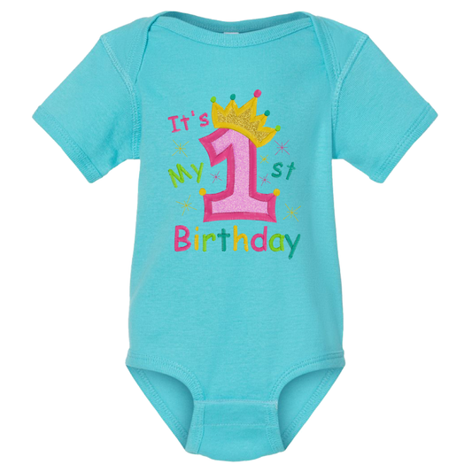 It's My 1st Birthday Onesie