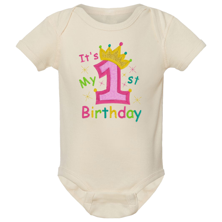 It's My 1st Birthday Onesie