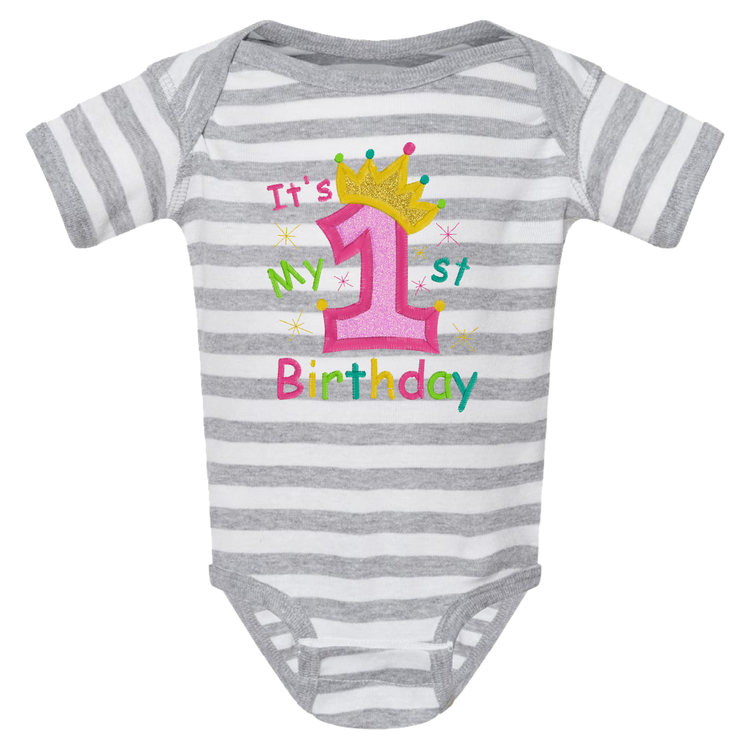 It's My 1st Birthday Onesie