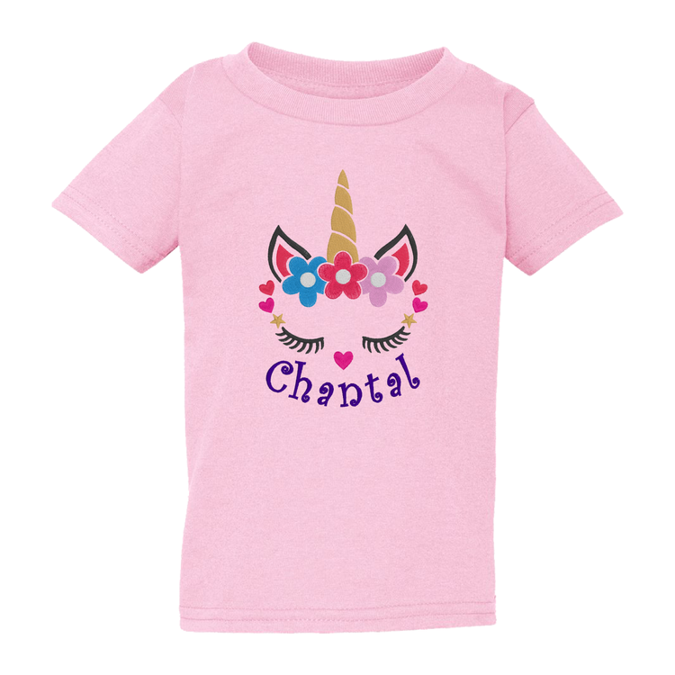 Custom Unicorn Toddler T-Shirt