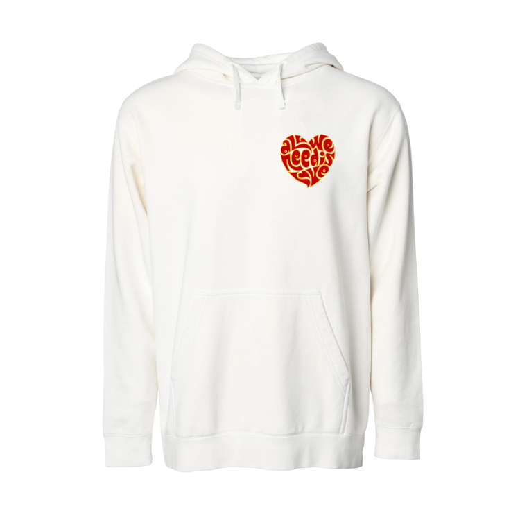 All We Need Is Love Hoodie