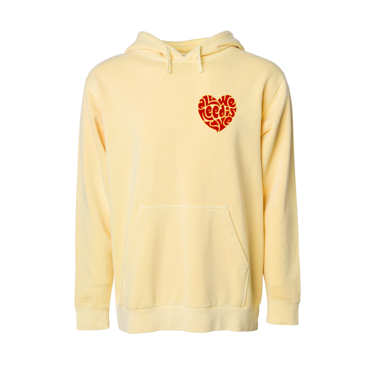 All We Need Is Love Hoodie