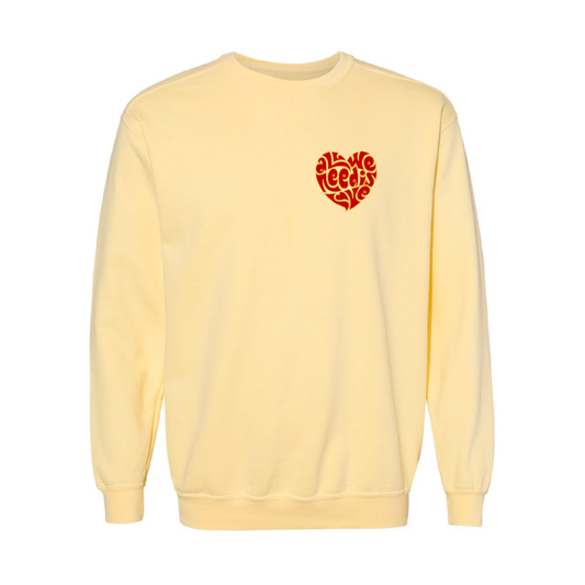 All We Need Is Love Sweater